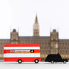 Candylab red London bus line 13 to Tower Hill | Conscious Craft